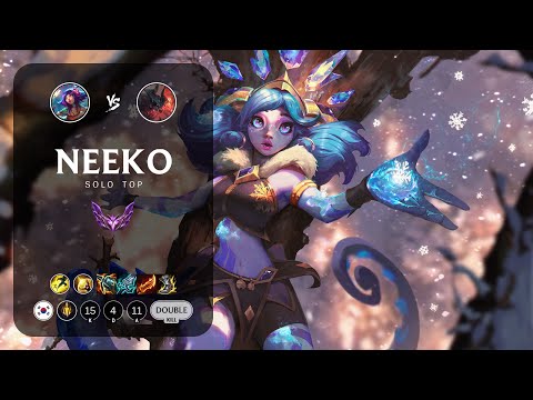 Neeko Top vs Aatrox - KR Master Patch 13.21