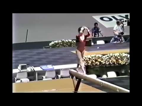 AA 1987 World Championships   Andrea Ladanyi HUN BB 9 650