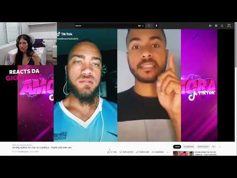 GIOVANNA REAGINDO OS MELHORES TIK TOK DE COMÉDIA - TENTE NÃO RIR! #90
