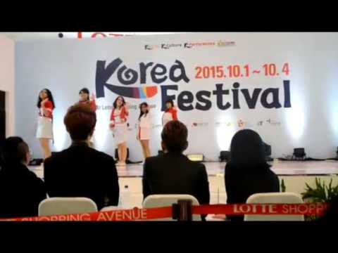 151004 FORTUNATE - 포미닛 - 4MINUTE_WHATCHA DOIN' TODAY @ K-Festival Lotte Shopping Avenue Kuningan