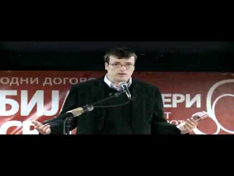 Dveri Srpske - Promocija Novog narodnog dogovora u Vranju (Srdjan Nogo)