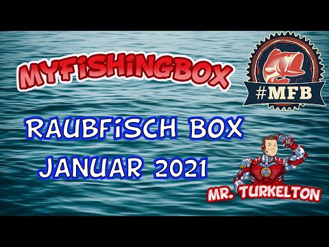 MrTurkelton - Raubfisch MyFishingBox Januar 2021 Unboxing #MFB #Raubfisch