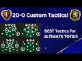 20-0 RANK 1 CUSTOM TACTICS FOR ULTIMATE TOTS! BEST TACTICS ON FC24!