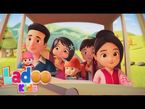Abbu Laye Motor Car | Papa Laye Motor Car | Gaadi Ke Mazedaar Geet | Ladoo Kids | Nursery Rhymes