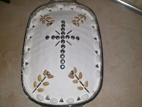 στάρι κολιβα  και στολισμός δίσκου για μνημόσυνο η ψυχοσαββατο