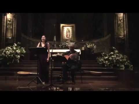 Tutto 'l di piango/ G. Caccini  Lisa Rodríguez, soprano   August Denhard, laúd