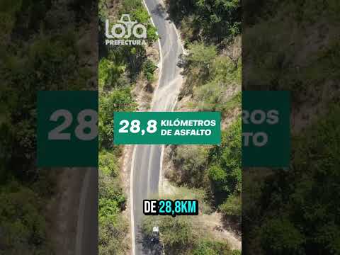 La Prefectura de Loja entregó el asfaltado de la vía El Limón – La Bocana – La Victoria en Macará