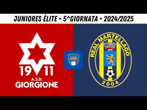 U19 ÉLITE | Giorgione 1911 VS Real Martellago - 5ª GIORNATA