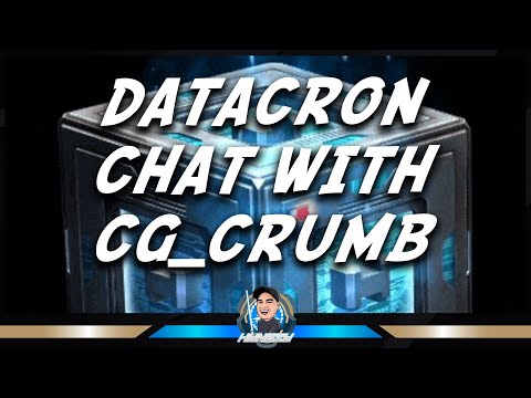 DATACRON CHAT WITH CG_CRUMB / STAR WARS : GALAXY OF HEROES