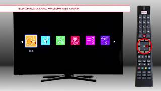 Vestel Televizyonda Yatay Menü Kanal Kurulumu Nasıl Yapılır?
