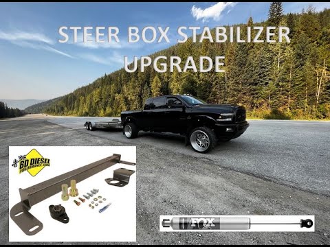 Steering Box Stabilizer Install & Review - Dodge Ram 2500 3500