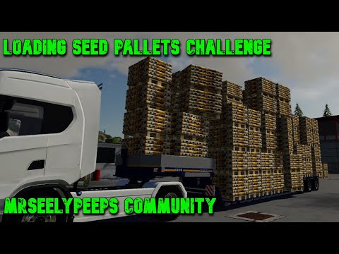 Loading Seed Pallets Challenge - FS19 - PS4 - Farming Simulator 19
