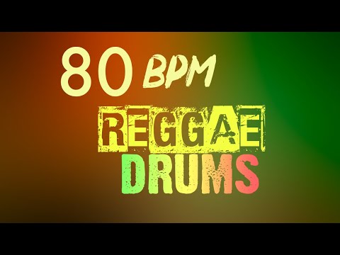 80 BPM Reggae Drum Beat