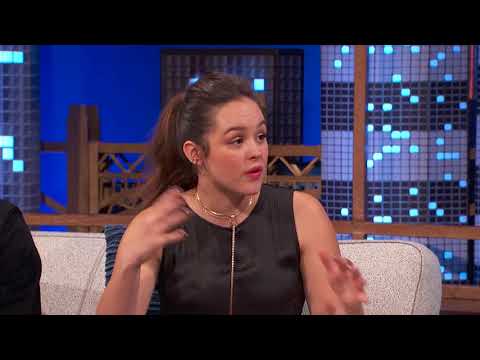 Hayley Orrantia, Sam Lerner and me on Noches con Platanito Part 1