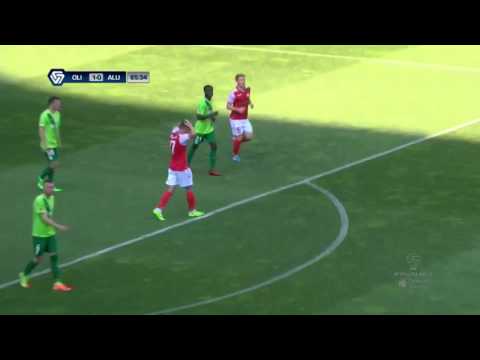 36. krog: Olimpija - Aluminij 1:0 ; Prva liga Telekom Slovenije 2016/17