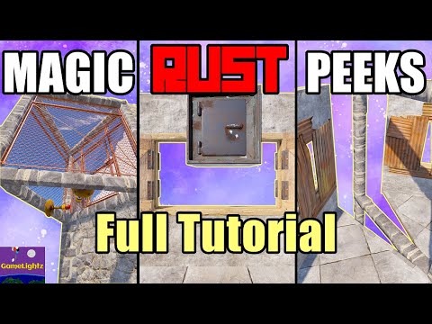 RUST's Most UNIQUE PEEKS - A Rust Building Tutorial