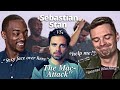 Sebastian Stan Being ATTACKED By Anthony Mackie S Compliments For 3 Minutes Straight