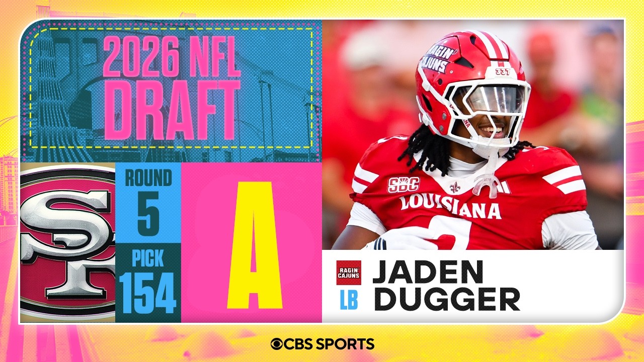 49ers select Jaden Dugger in Fifth Round | 2026 NFL Draft Grades & Reaction