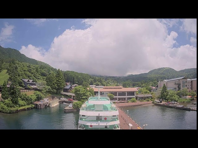 「箱根遊船 SORAKAZE」ライブカメラ  / Live camera ”SORAKAZE”(Hakone Cruise Ship) cctv 監視器 即時交通資訊