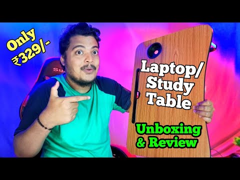 Black Laptop Table