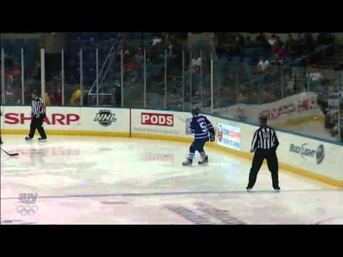 Jake Gardiner Toronto Maple Leafs Scores His 1st NHL Career Goal January 24th 2012