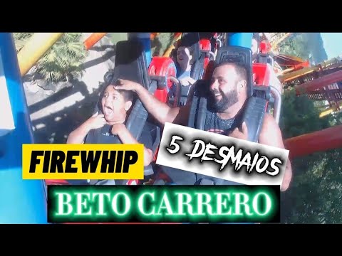 FIREWHIP BETO CARRERO 5 DESMAIOS DO DAVI #2022 #firewhip #betocarrero