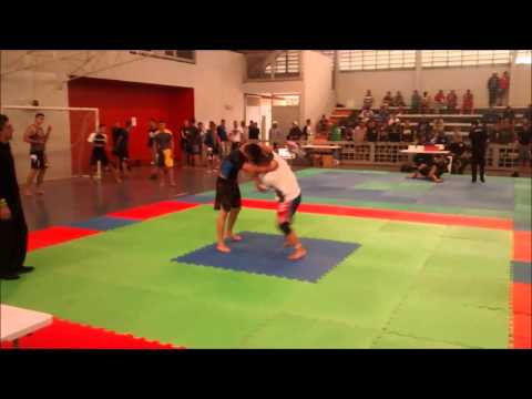 Leandro G. Soares - Combat Zone Team - Luta 1 - 76 Kg