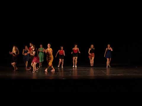 Rhythm Hoppers Graduation Swing Party 2018 - Authentic Jazz Dance routine