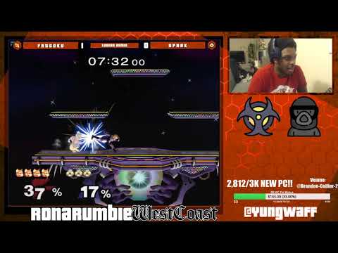 FatGoku (Fox) vs Spark (Sheik) | Loser's Semis | Rona Rumble: West Coast XIV