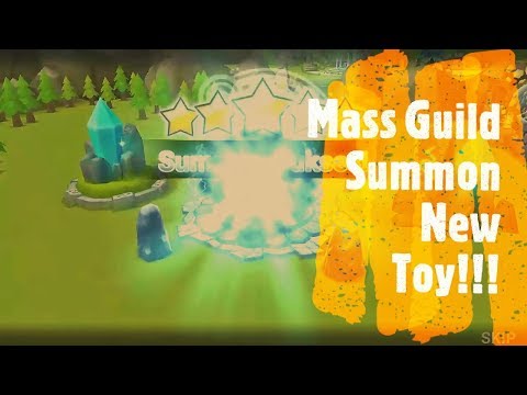 Summoners War : Guild MASS Summon session, at least a new nat5 !!!