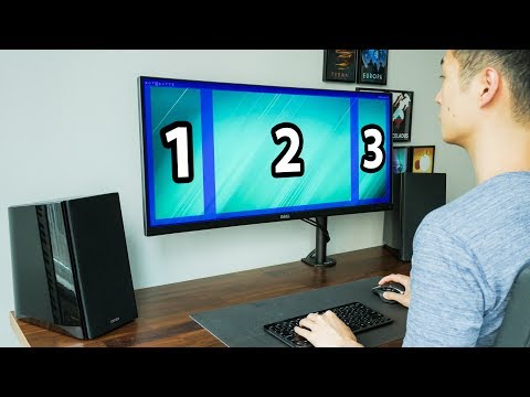 Ultrawide Monitors Tips! A Better Way to Use Them - DisplayFusion Windows Management