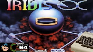 IRIDIS ALPHA – Commodore 64 (1986) | Jeff Minter's Psychedelic Twin-Screen Shooter