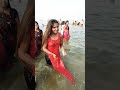 Vindhyachal Ganga Snan Karne Gye Ganga Ji Me Nahate Huye Rag Choudhary Youtubeshorts Video