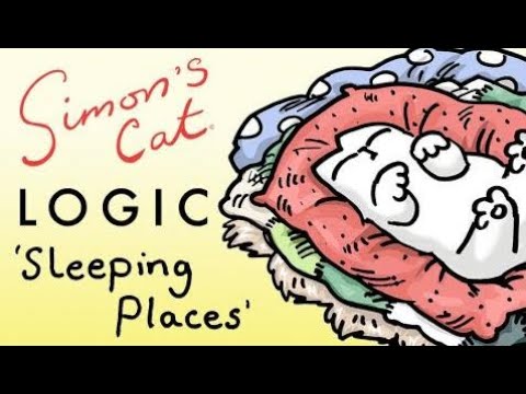 Why Do Cats Sleep in Unusual Places?! - Simon's Cat | LOGIC