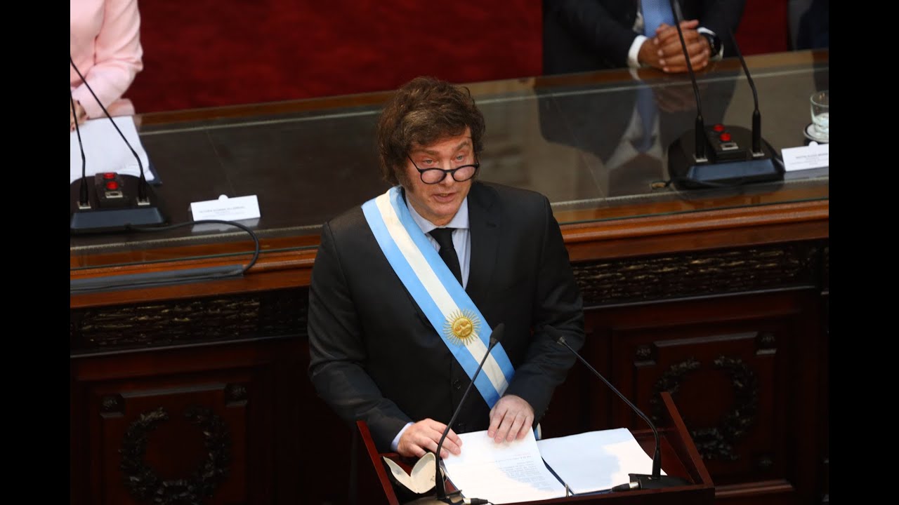 El discurso completo de Javier Milei en la apertura de sesiones 2024