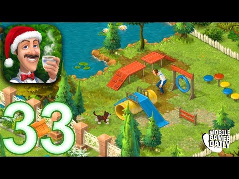 GARDENSCAPES NEW ACRES STORY Walkthrough Gameplay Part 33 - Day 25 (iOS Android)