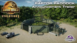 Jurassic World Evolution 2 - Raptor Paddock Announcement Trailer