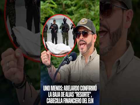 🚨 ¡ GOLPE AL ELN!»  AL ELN! ABATIDO ALIAS RESORTE, SU CABECILLA FINANCIERO😱
