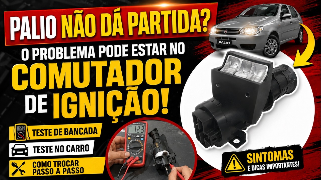 Comutador de ignição Palio: Tudo o que você precisa saber para resolver o problema!