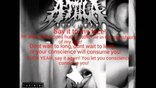 Attila - Nothing left to say lyrics(ONSCREEN)
