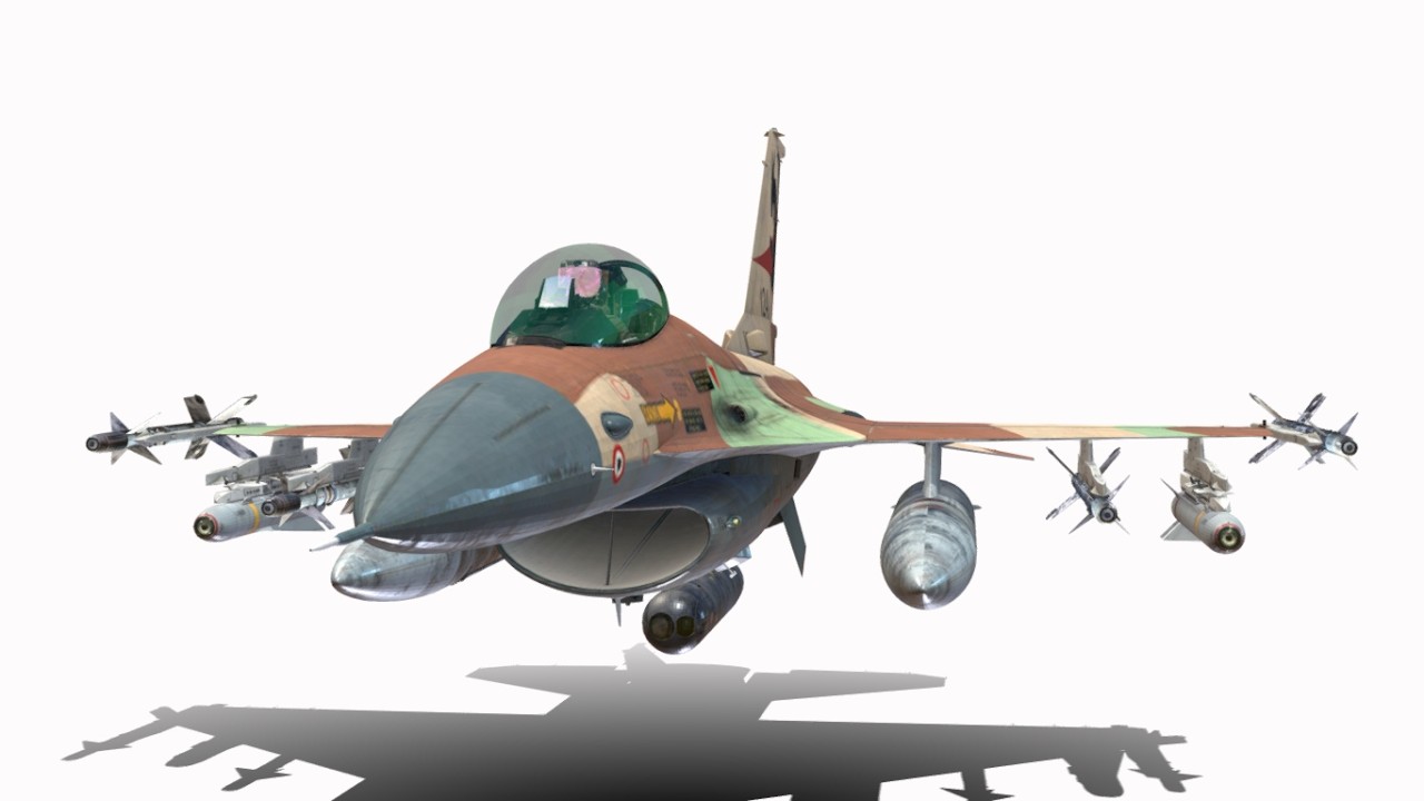 F16A 3D Model