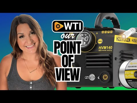 H HZXVOGEN 140A MIG Welder 110V/220V - WTI product video review