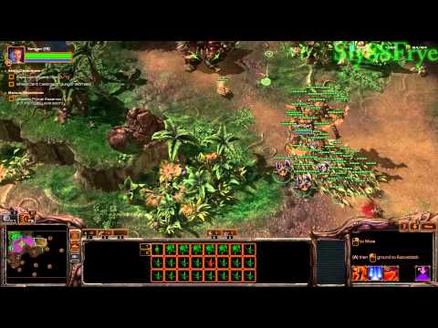 Starcraft 2 Heart of the Swarm Planet Zerus Mission 1 Waking the Ancient - HARD