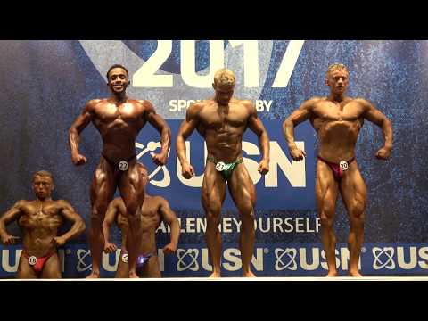 1st Callout - Junior Class - USN NABBA Britain Final 2017