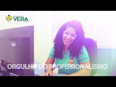 Homenagem ao Servidor Público Municipal Vera pelo seu dia.
