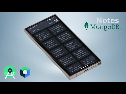 Android Notes App with Google Sign-In & Mongo DB | Jetpack Compose