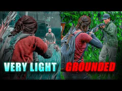 Difference Between Grounded & Very Light Difficulty in The Last of Us 2....(Hillcrest)
