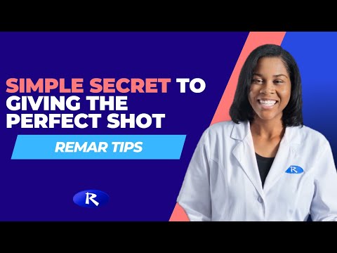 Simple Secret to Giving The Perfect Shot
