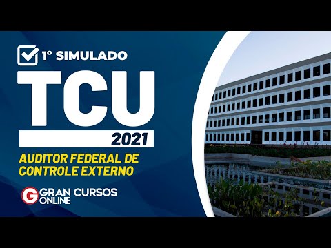 Correção Ao Vivo - 1° Simulado TCU - Auditor Federal de Controle Externo