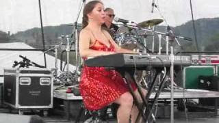 Eden Brent at Heritage Blues festival, Wheeling, WV on 8/7/09